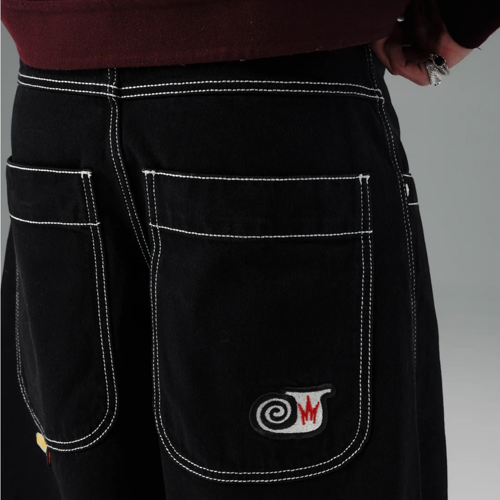 JNCO 101 TWIN CANNON JEANS - 26W 32L - Picture 4 of 6